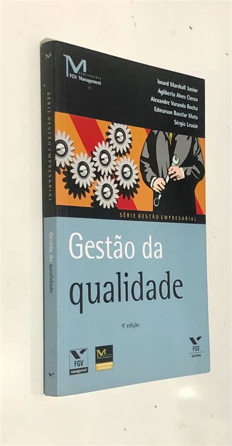 Livro Gestão Da Qualidade 9ª Edição Livro Fgv Usado 79097616 Enjoei