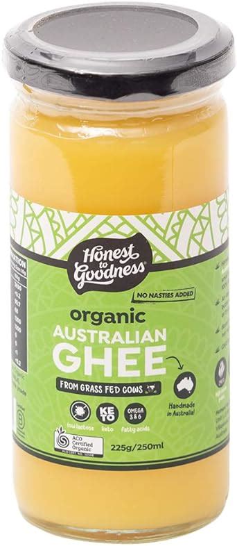 Honest To Goodness Organic Australian Ghee Ml Handcrafted In