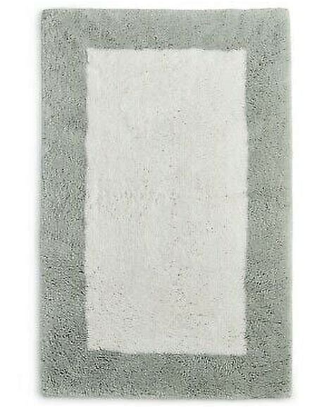 Hotel Collection Colorblock 100 Cotton 30 X 50 Bath Rug Seafoam