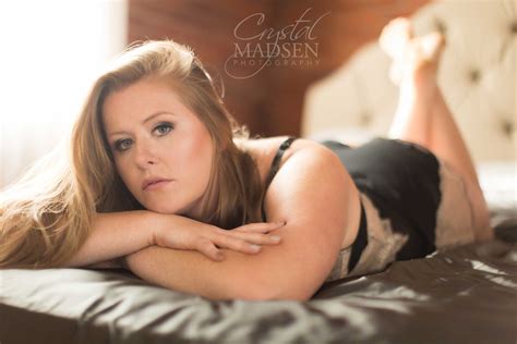 Plus Size Boudoir In Spokane Crystal Madsen Photography