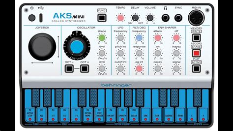 Behringer AKS MIni Analog Synthesizer Concept YouTube