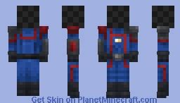 Guardians Of The Galaxy Uniform Minecraft Skin