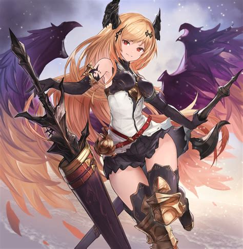 Dark Angel Olivia Granblue Fantasy Drawn By Tabacomya Danbooru