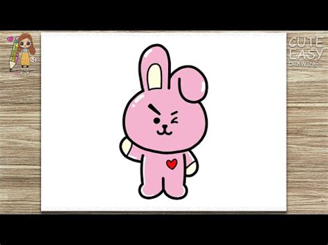 How To Draw BT21 Cooky How To Draw Cooky BTS Jungkook Persona