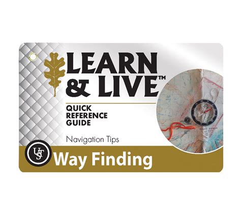 Learn And Live Way Finding Cards Ust