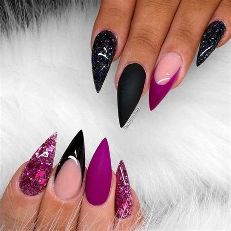 41 Cute Pointy Nail Designs You Must Try In 2023