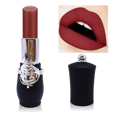 New 1PC Long Lasting Sexy Matte Lipstick Set Double Color Lip Lingerie Waterproof Lipstick