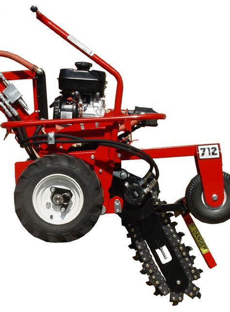 Rentshop 18 Inch Trencher Micro Walk Behind