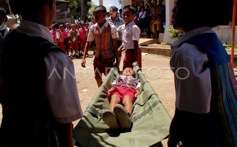 Latihan Penanganan Darurat Bencana Antara Foto