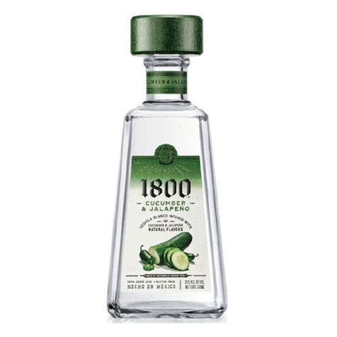 1800 Cucumber And Jalapeno Blanco Tequila 750ml Uptown Spirits