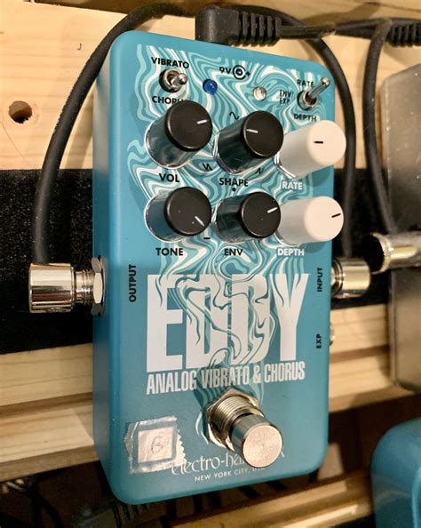 New pedal day: EHX Eddy : r/guitarpedals