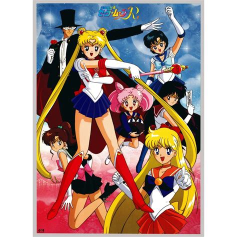 Original Sailor Moon R Anime Poster