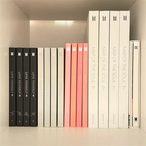 Opened Official Bts Albums From Love Yourself Her To Map Of Etsy