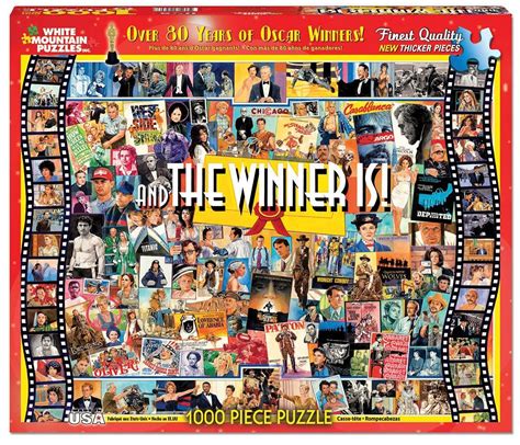 White Mountain Puzzles And The Winner Is 1000 Piece