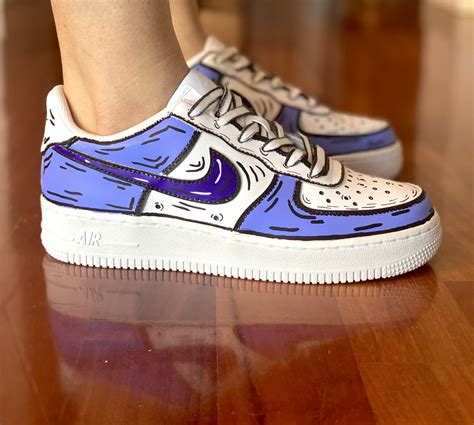 Nike Air Force One Custom Cartoon Limit Promotion Jewelry Nike Avec