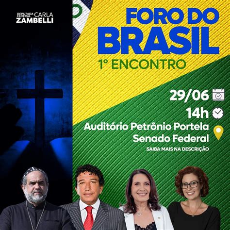 Carla Zambelli on Twitter Na próxima quinta feira 29 de junho