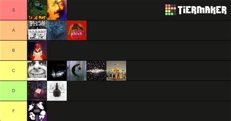 Phish Albums Tier List (Community Rankings) - TierMaker