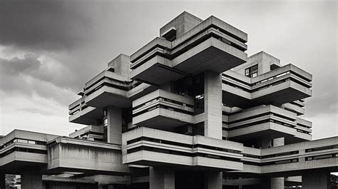 Brutalism Midjourney style | Andrei Kovalev's Midlibrary