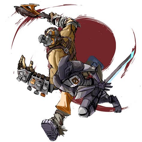 Bl2 Krieg And Zer0 By Atenovx On Deviantart