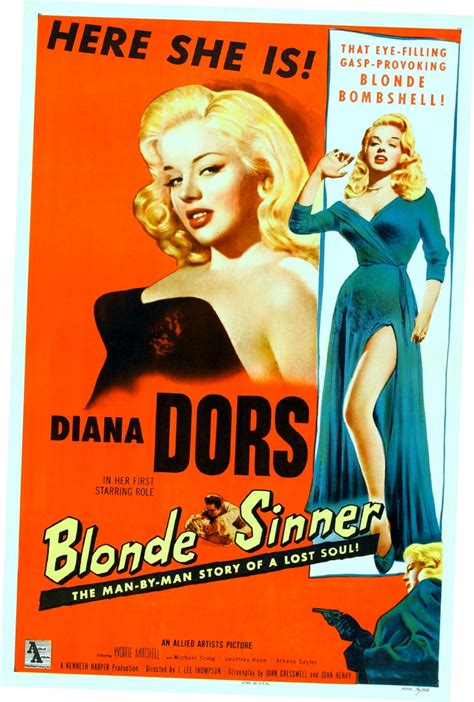 AB Posters Blonde Sinner Movie Poster Inx In Mini Poster X Poster Color Category Multi