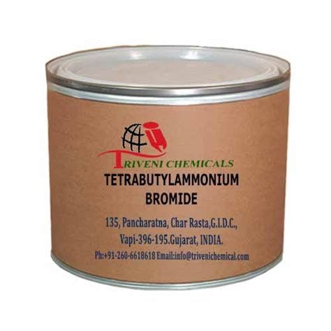 Tetrabutylammonium Bromide - 1643-19-2 Latest Price, Manufacturers ...