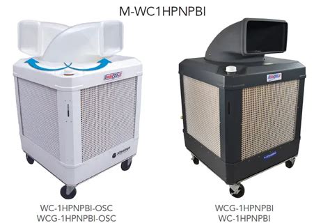 Schaefer M Wc1hpnpbi Portable Evaporative Cooler User Manual