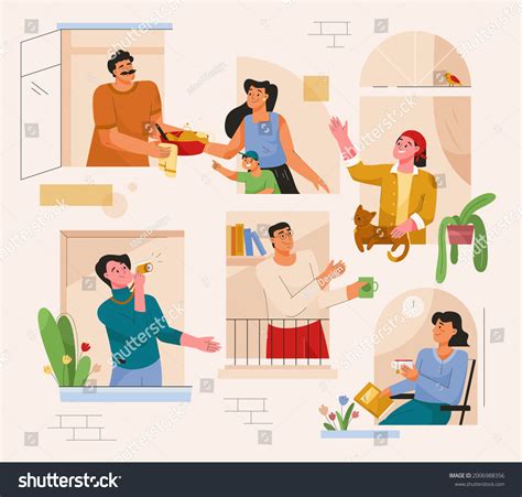 Be A Good Neighbor Images Stock Photos Vectors Shutterstock