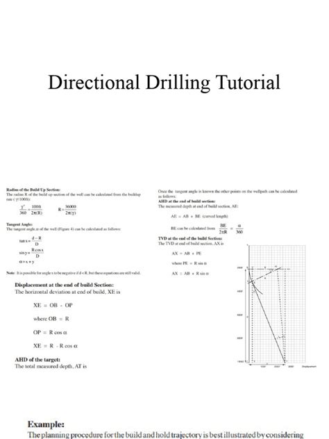 Directional Drilling Tutorial | PDF