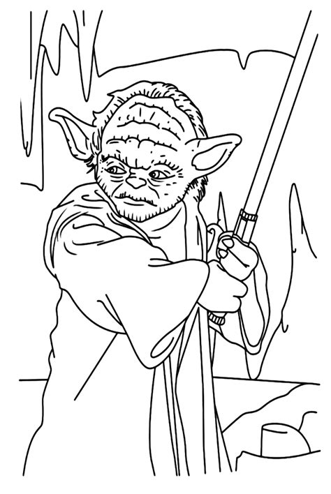 Feuille De Coloriage B B Yoda Coloriages Gratuits Imprimer