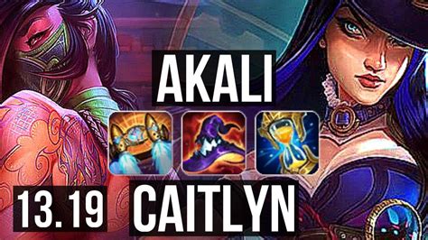 Akali Vs Cait Mid 14 0 1 2 3m Mastery Legendary 6 Solo Kills