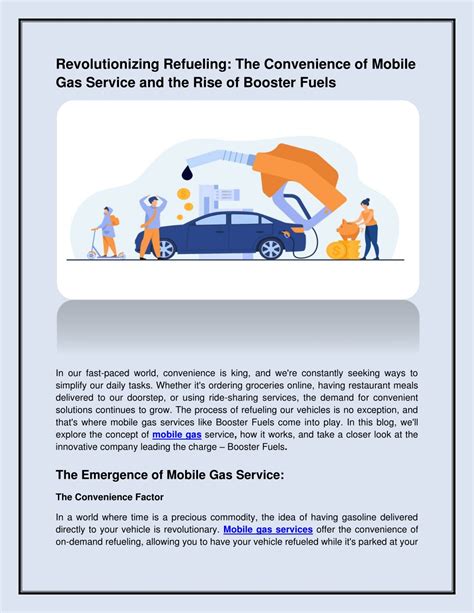 Ppt Revolutionizing Refueling The Convenience Of Mobile Gas Service