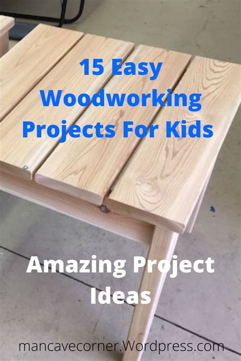 15 wood projects for kids – Artofit