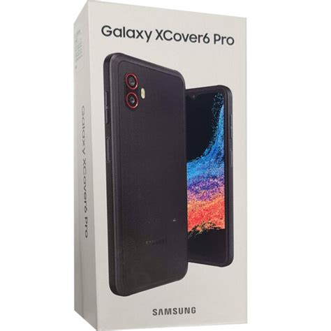 Samsung Galaxy Xcover6 Pro Sm G736u 128gb Black Unlocked For Sale