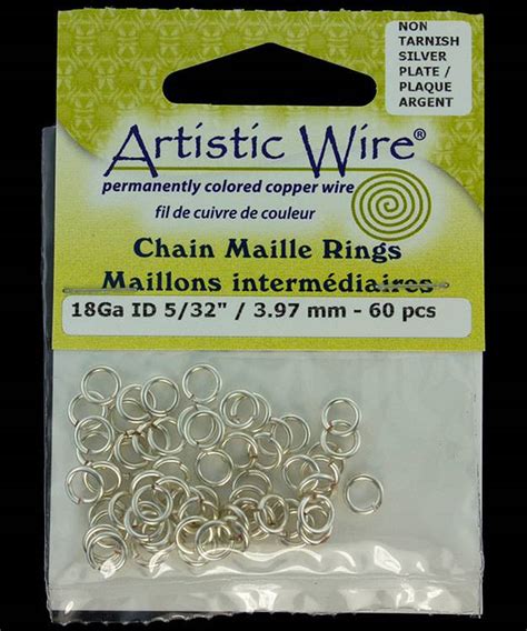 900AWS 05 Artistic Wire Tarnish Resistant Silver Color Jump Ring 4