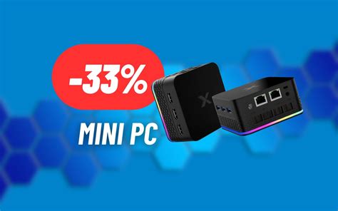 Mini PC Con Intel Di 12a Generazione 16GB Di RAM 512GB Di SSD E