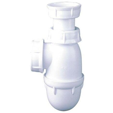 Siphon de lavabo tube réglable 11 4