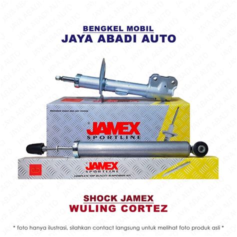 Jual Shock Breaker Jamex Twintube Wuling Cortez On Depan