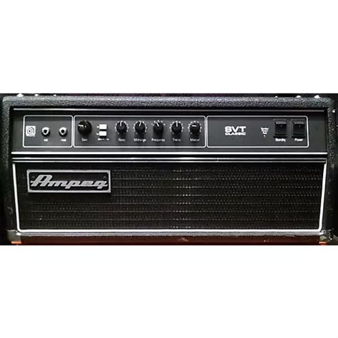 Used Ampeg Svt Cl Classic 300w Tube Bass Amp Head Guitar Center