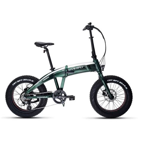 Rower elektryczny składany Overfly Hummer Fat Bike 20 Silnerowery pl