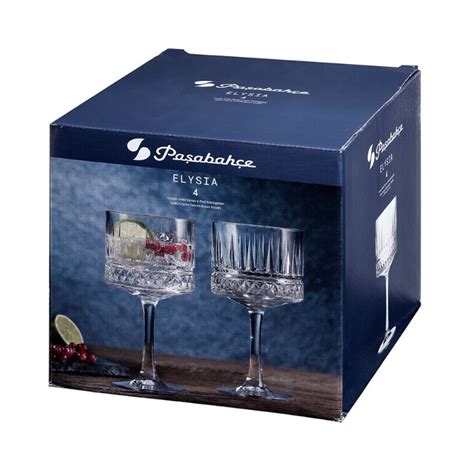 Set 4 Pahare Cocktail Pasabahce Elysia 500ml EMAG Ro