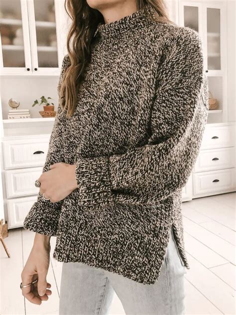 Easy Trendy Knitted Sweater Patterns Frosting And Confetti