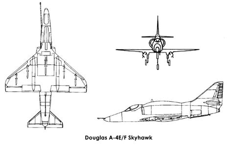 The A4 Skyhawk Introduced In 1956 And Retired In 1998 Usmc And 2003