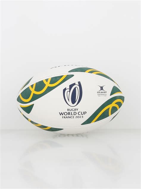 Ballon Rugby Supporter Rwc Afrique Du Sud Vert Gilbert Wimod