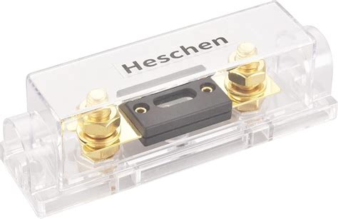 Portafusibles ANL calibre 0 2 4 de Heschen para estéreo de audio y