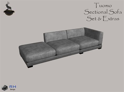 The Sims Resource Tuomo Sectional Sofa L