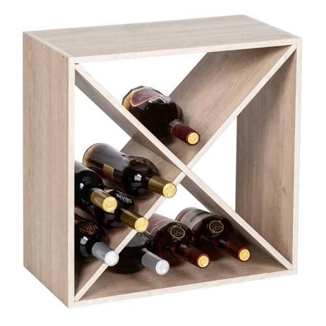 16-Bottle Solid Wood Wine Rack - Affordable Modern Design Furniture and ...