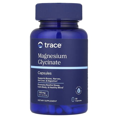 Trace Magnesium Glycinate 90 Capsules