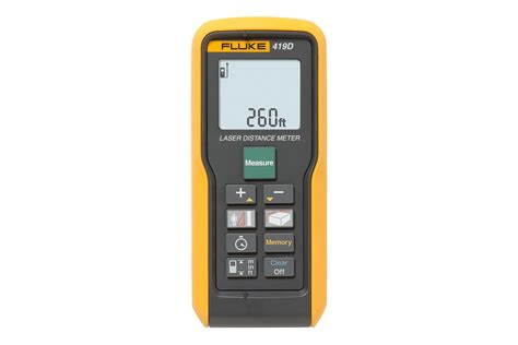 Laser Measuring Tool Fluke 417d Laser Distance Meter 131 Ft Fluke