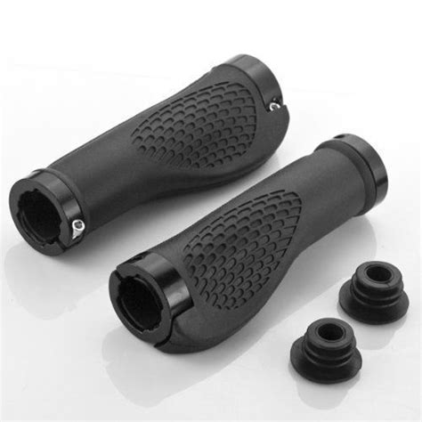 Ergonomic Rubber Mtb Mountain Bike Bicycle Handlebar Grips Cycling Lock