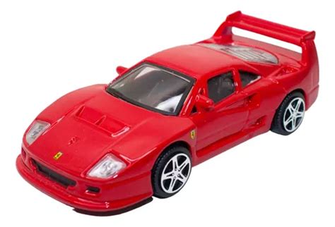 Autitos De Coleccion Ferrari Burago F Competizione Rojo Cuotas Sin